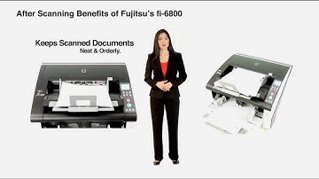 Fujitsu fi-6800 Production Document Scanner