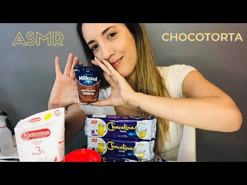 ASMR en español - Haciendo CHOCOTORTA - soft spoken