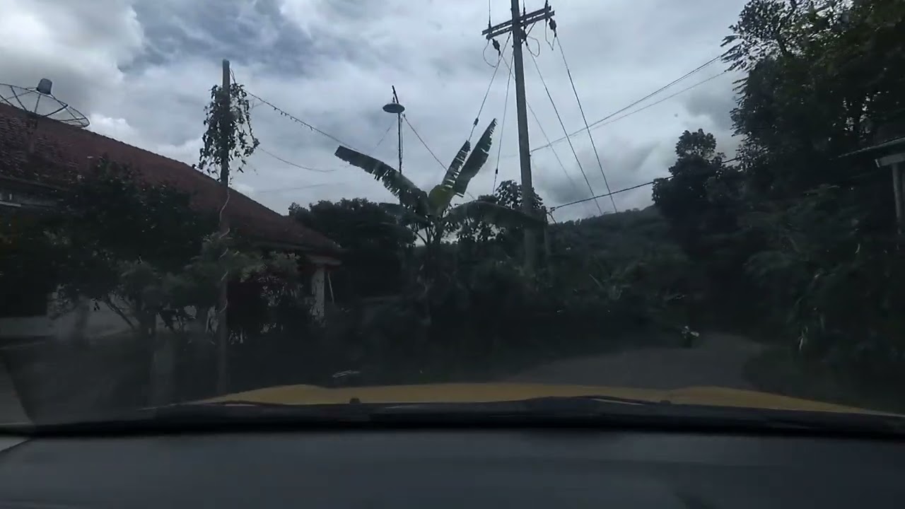 Vlog Mobil Kuning │ Melihat jalan menuju Wisata Kedung Minten Tulungagung│ Apakah masih rusak ?