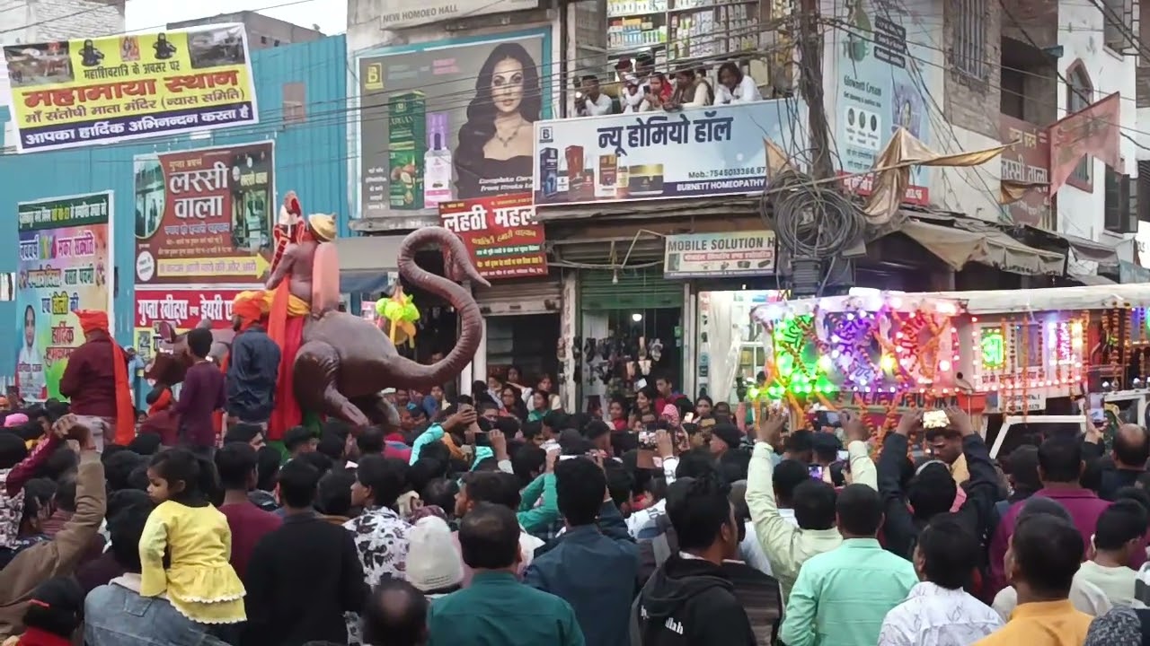 Santoshi maa mandir,,dharmsala chowok.baba ka jhakhi 