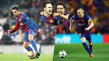 Xavi & Iniesta - The Best Midfield Duo Ever