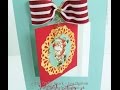 Christmas Santa Flip Fold Card