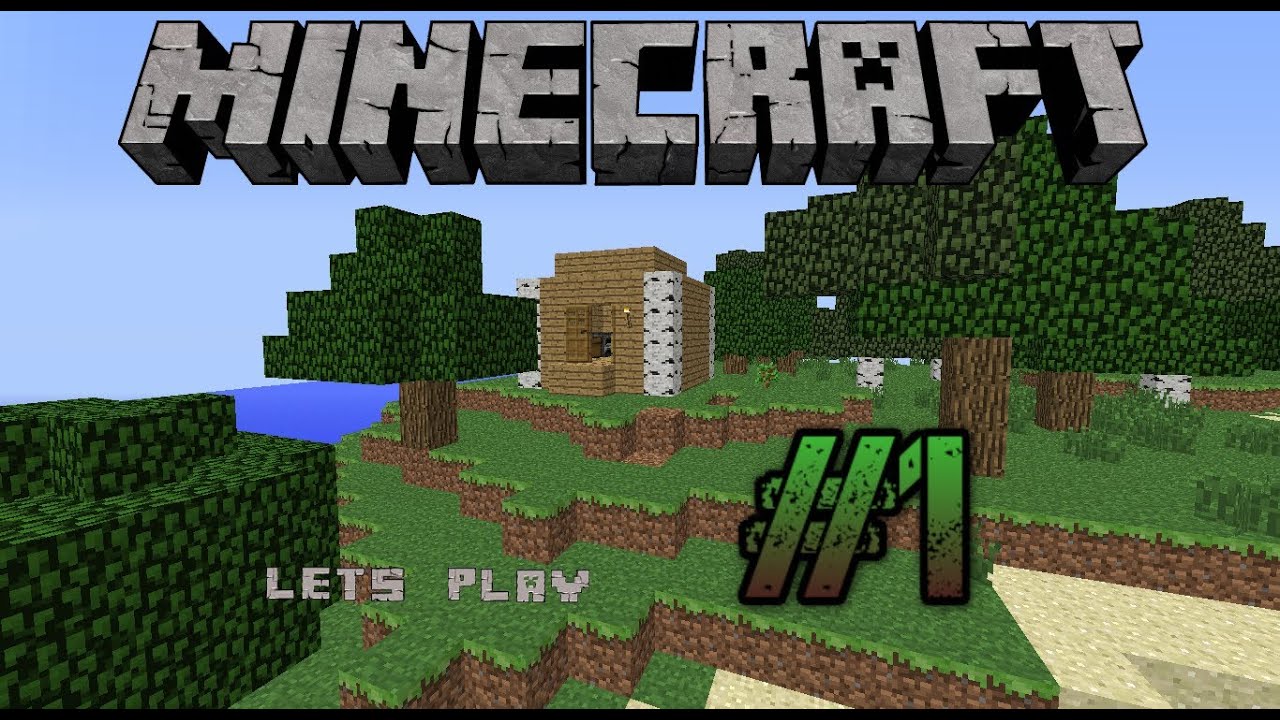 MINECRAFT - Survival Lets Play - EPISODE 1 - YouTube
