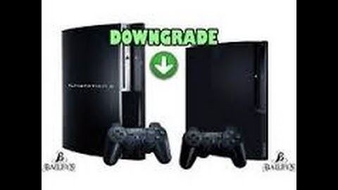 How To Tell If You Can Downgrade Your Ps3 !