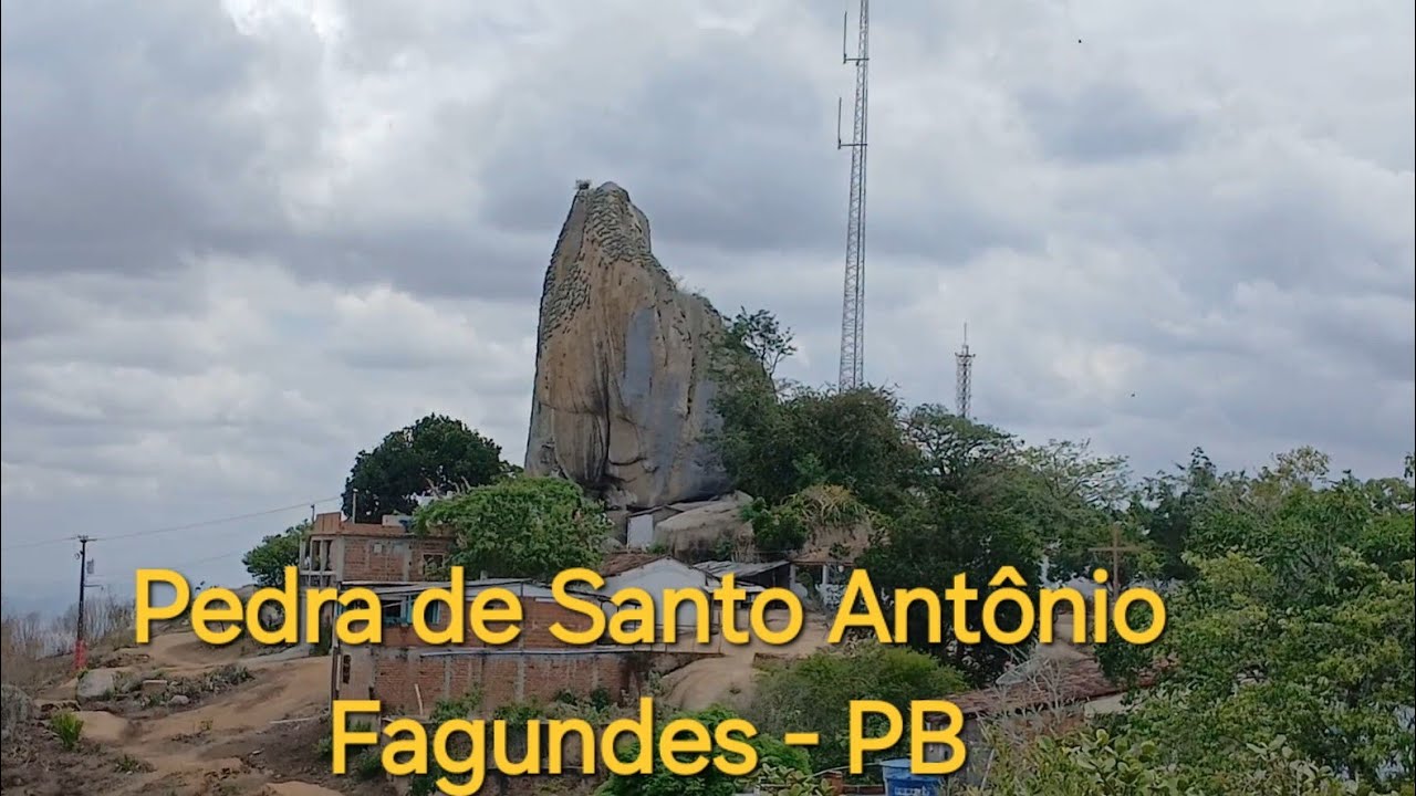 Visitando a PEDRA DE SANTO ANTÔNIO em Fagundes na Paraiba 