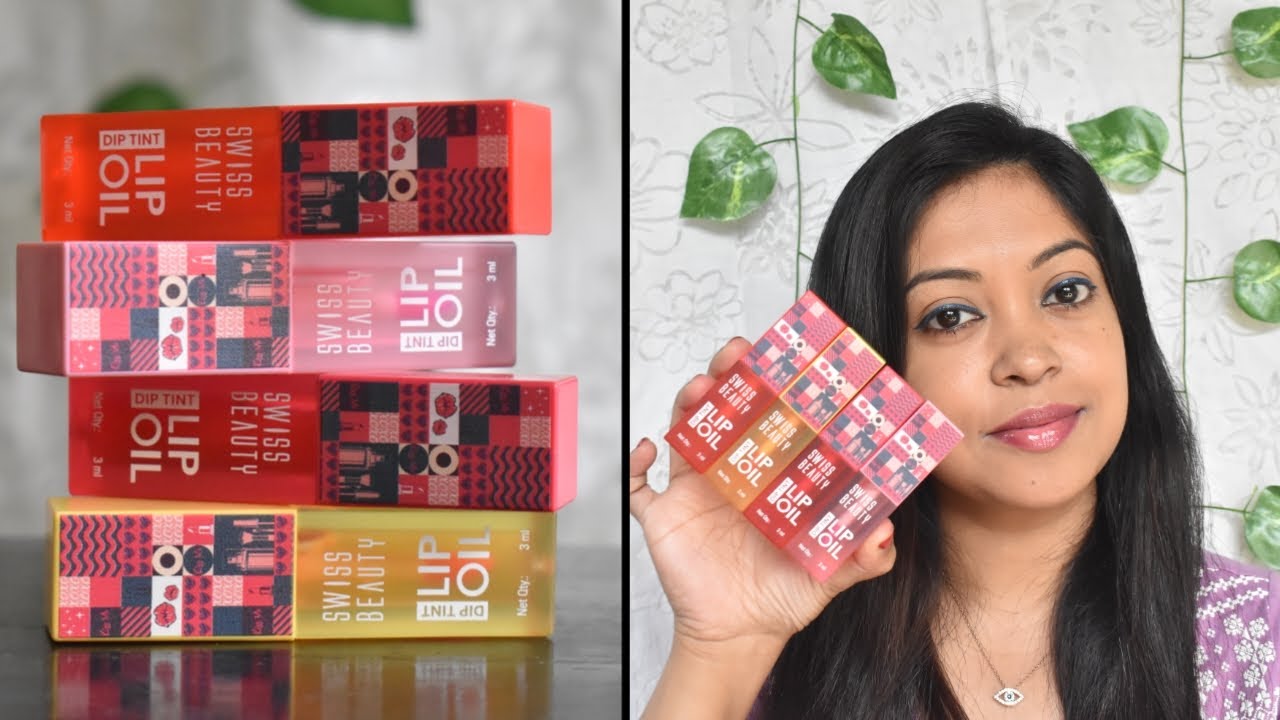 Swiss Beauty Dip Tint Lip Oil Swiss Beauty Dip Tint Color Changing PH Swiss Beauty Dip Tint Lip Oil Swiss Beauty Dip Tint Color Changing PH