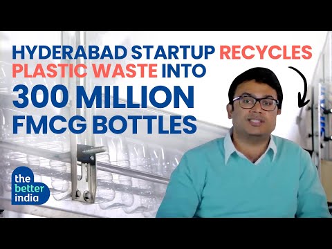 Startup by 2 Friends Has Turned Plastic Waste Into 300 Million FMCG Bottles