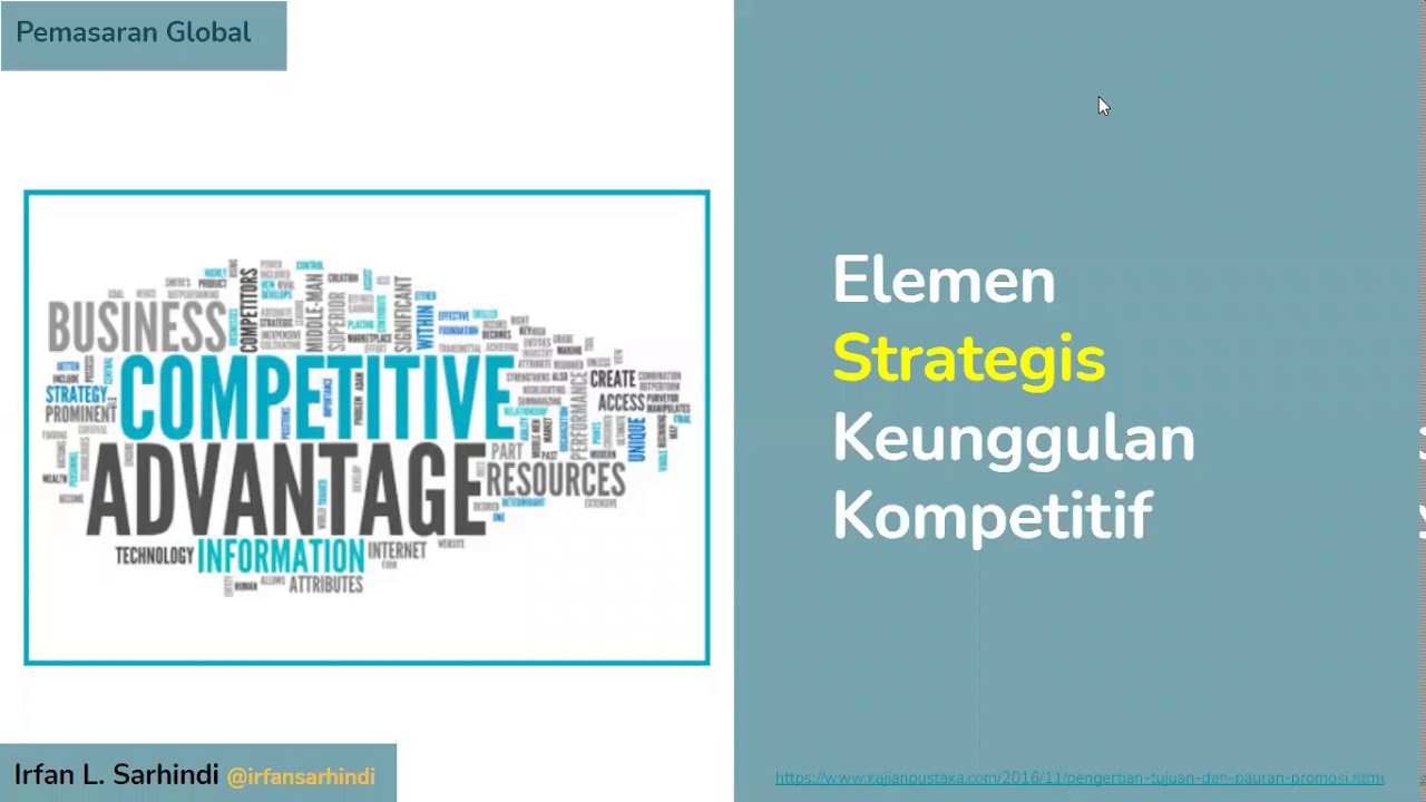 Elemen Strategis Keunggulan Kompetitif YouTube