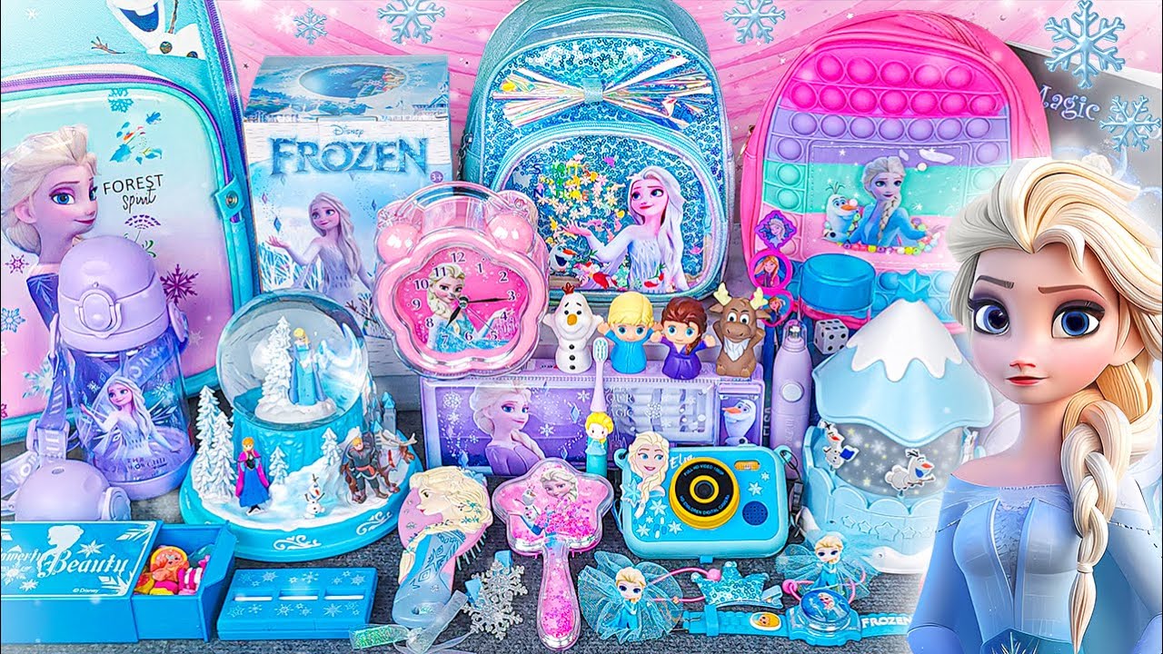 Satisfying with Unboxing ULTIMATE Disney Frozen Elsa Toys Collection ...