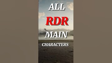 All RDR Main Characters #rdr #rdr2 #rdr1 #shorts #gaming #capcut #capcutedit #capcutediting #edit