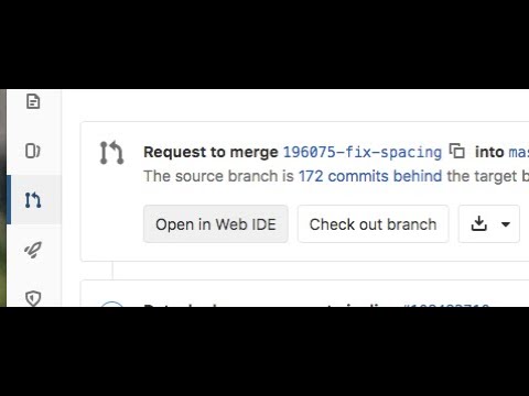 Need to a quick MR fix? Try "Open in Web IDE"!