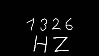 1326 hz