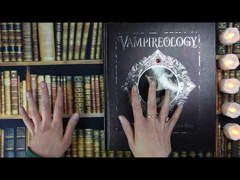 ASMR | Daughter Rachel Does Vampire-ology! Soft Spoken & Whispered Reading & Chat