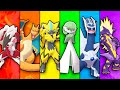 Who Can Win With a Team of Rainbow Pokémon?