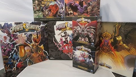 Power Rangers Heroes of the Grid RPG Morphin Master Bundle Review