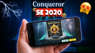 Conqueror on iPhone SE 2020 in 2023 | PUBG MOBILE