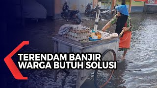 Banjir Merendam Jalan Saat Air Pasang Warga Berharap Segera Mendapatkan Solusi