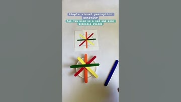 Visual discrimination simple kids activity at home #diyactivitiesforkids