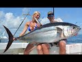 GIANT YELLOWFIN TUNA Catch Clean & Cook ( Venice, Louisiana )