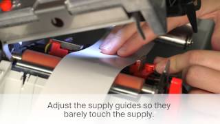Avery Dennison Tabletop Printer 1 (ADTP1) Digital Operator's Manual: Loading Rolled Supply