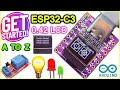 Getting Started With ESP32-C3 Development Board || Tiny WiFi & BLE IoT Board With 0.42-inch Display