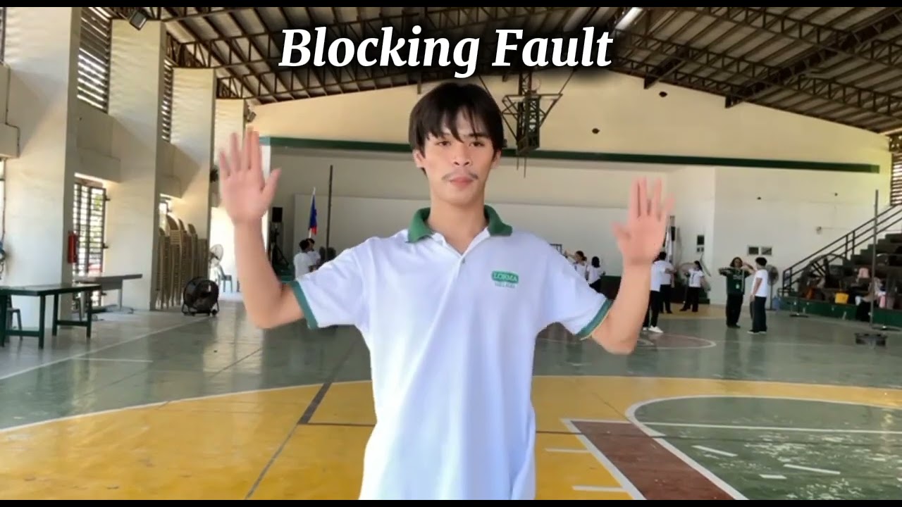 Mark Ernest C Teope - Volleyball Referee Hand Signals Demo