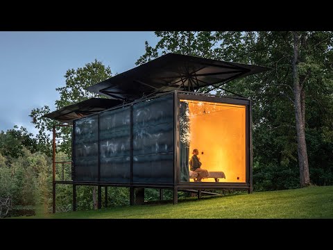 Video: Modern Nature Retreat näköalalla Washington-järvelle: Leschi Reisdence