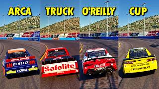 How fast is EVERY SERIES in NASCAR 25? Lap Time Comparison