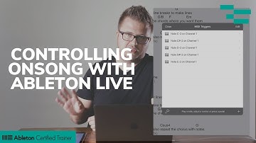 Controlling OnSong with Ableton Live