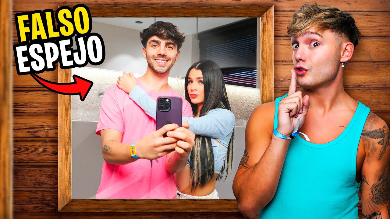 ESPIO A MI MEJOR AMIGO CON UN ESPEJO SECRETO!