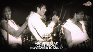 Original Archive Short Videos From November 16 And 17 | The Jackson’s 1984 Victory Tour 
