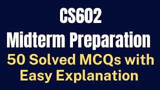 CS602 Computer Graphics Midterm MCQs Preparation [50 Solved with Easy Explanation]