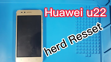 huawei LUA-U22/y3II / pin unlock /Hard Reset Factory setting