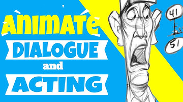 😃 How to ANIMATE  Dialogue with Acting - 2D Animation Tutorial [2020]
