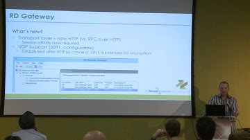 Going Deep: RDP8/RemoteFX Session Connectivity - BriForum 2013 London
