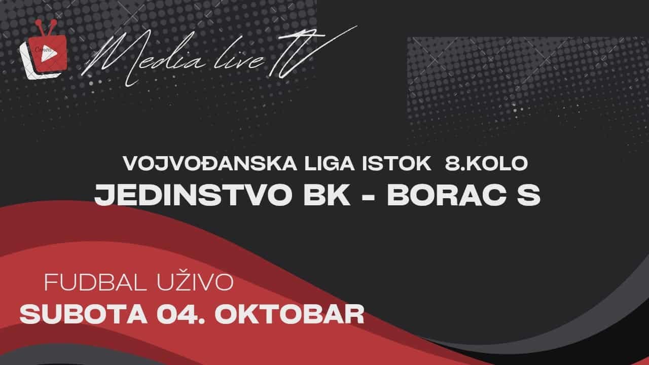 FK Jedinstvo (Banatsko Karađorđevo) - FK Borac (Starčevo), UŽIVO (04.10.2025)