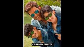 Bollywood Actor Hrithik Roshan two sons beautiful photos  // Celebrity Duniya