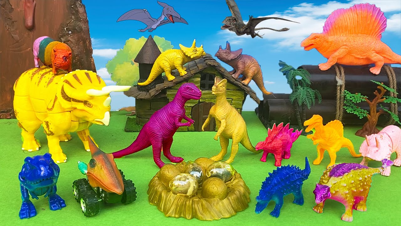 50 Best Dinosaur From Jurassic World | Dinosaur Egg Action Figure Dino Trucks | Dinosaur Island