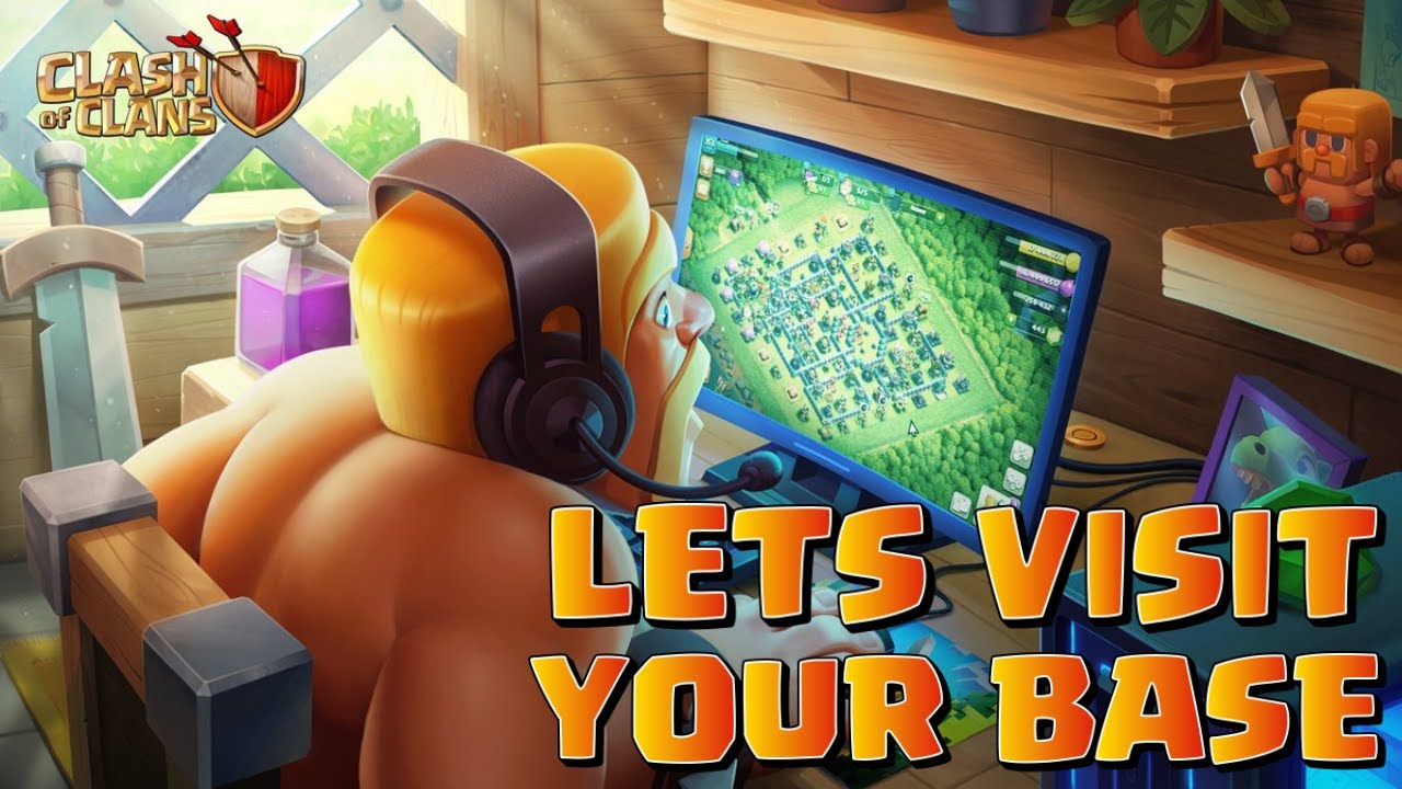 Clash Of Clans Live | Visiting Your Bases and Registering in CWL !! | MANU JOD