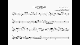 Sonny Stitt Alto Sax Solo Transcription - Hymnal Blues