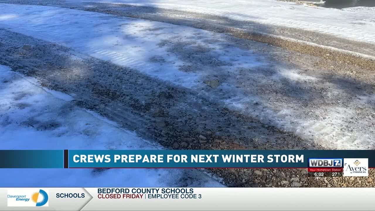 Crews Prepare for New Winter Storm - YouTube