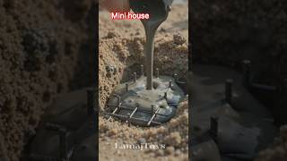 Mini JCB Builds the Perfect Tiny House #shortvideo #shortsfeed #minitractor #shortviral USA