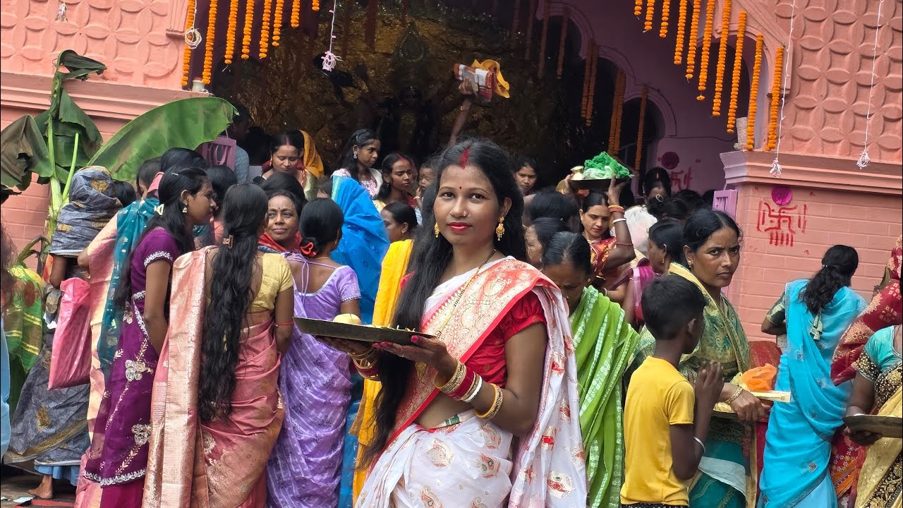 Ashtami and Navami Durga Puja 🙏 kar liye || Puja full vlog || Julie Mahato 