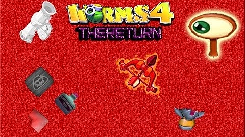 Worms 4 TheReturn Mod Beta 0.5 and My Hud ;P