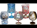 TOP 5 IDEAS FOR CHRISTMAS DECOR ON GLASS / CHRISTMAS DECOR / DIY