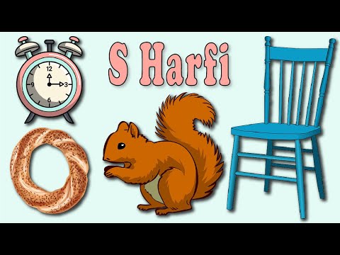 S Harfi | Örneklerle S Harfini Öğreniyorum | Eğitici çocuk videosu | MiniFoli