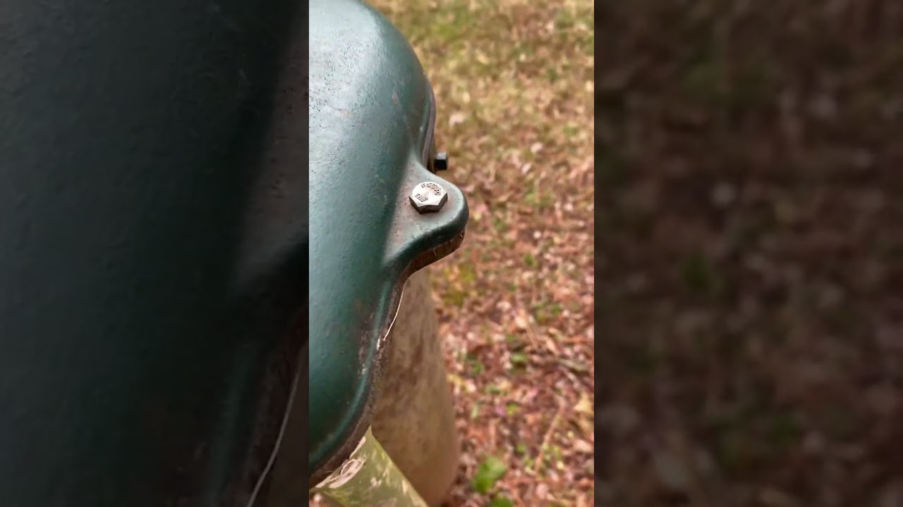 Inspecting A Well Head This Morning - Exposed Well Cap Gasket