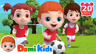 Soccer Song + Domi Kids Nursery Rhymes & Kids Songs - Educational Songs