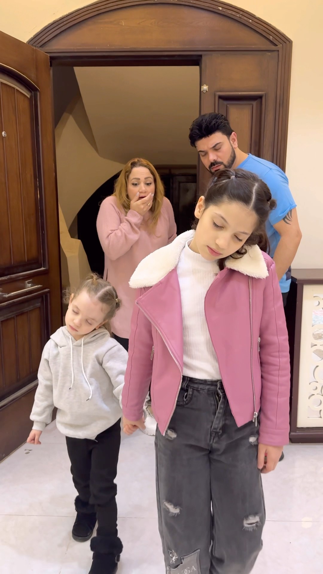 تأخرو برا البيت