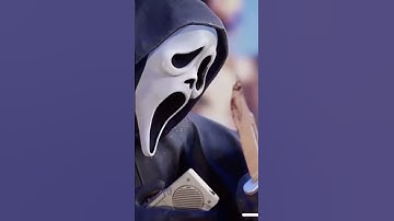 Ghostface all intros with Mileena mk1 #ghostface #mk #shorts